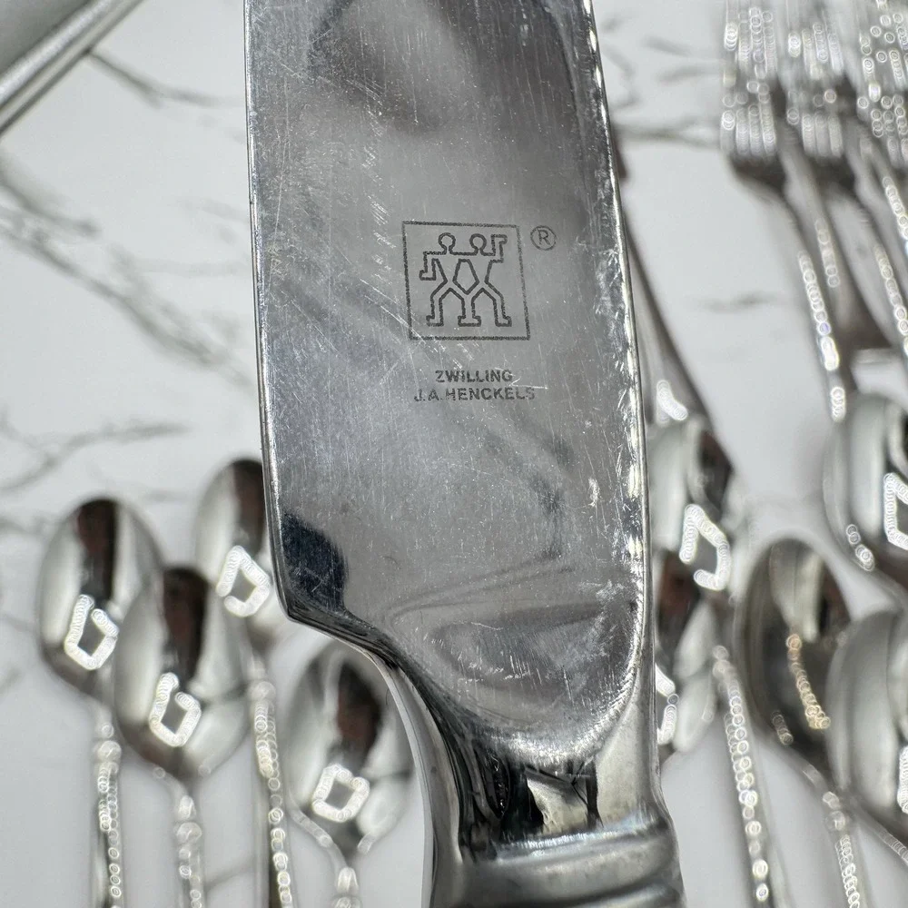 Zwilling JA Henckels ANGELICO 18/10 Stainless Flatware Set of 36 Service for 6
